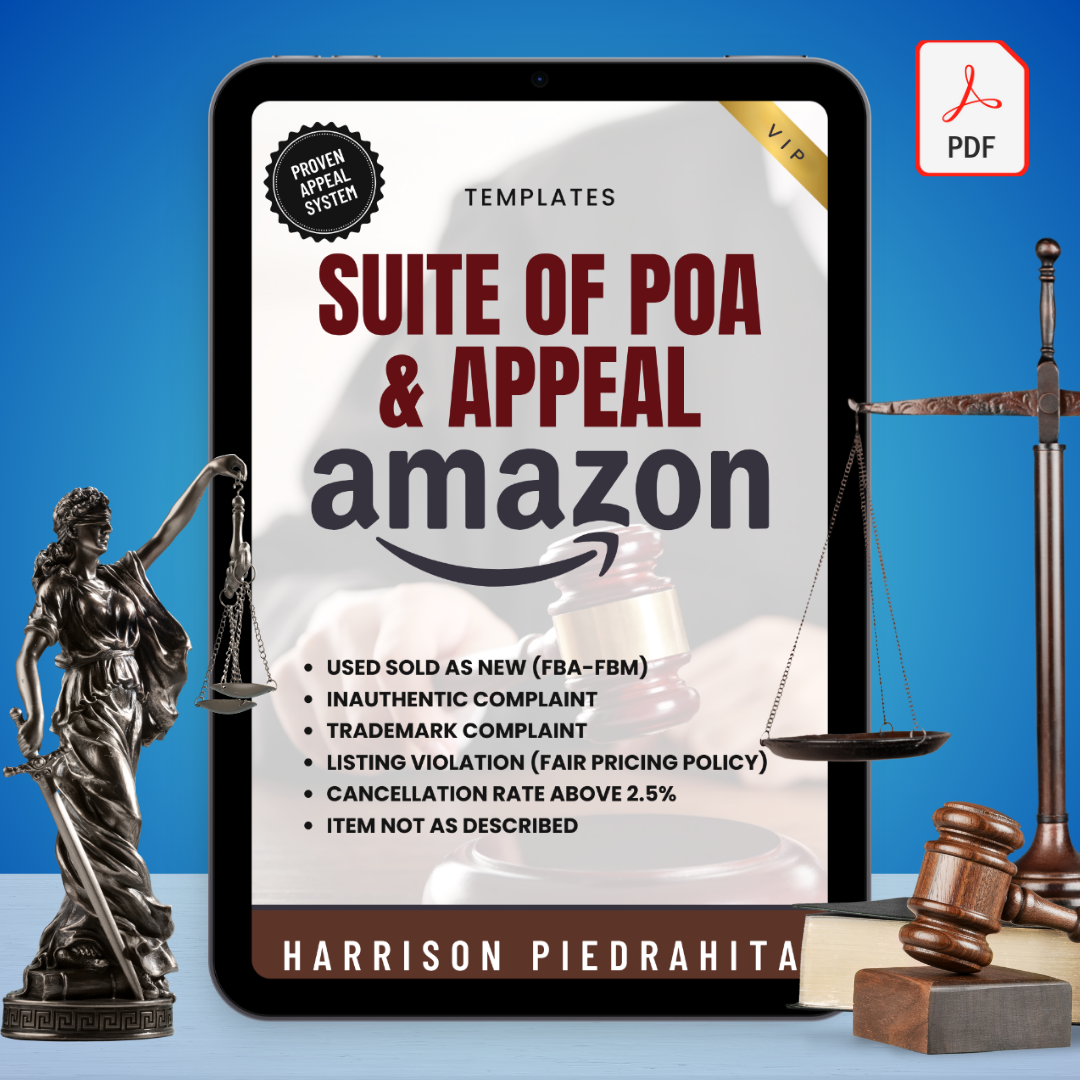 Amazon POA & Suspension Appeal Kit