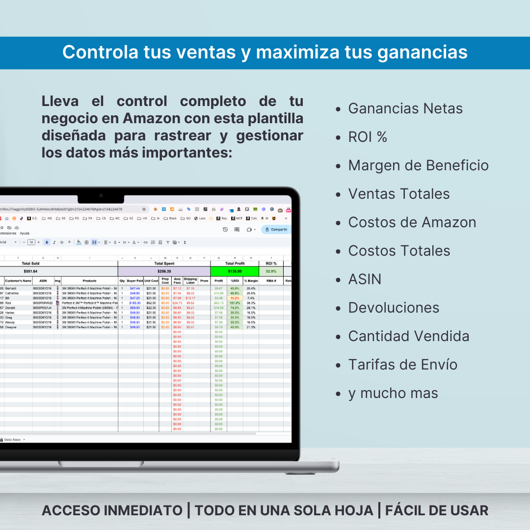 Administrador de Ventas y Rentabilidad (FBM)