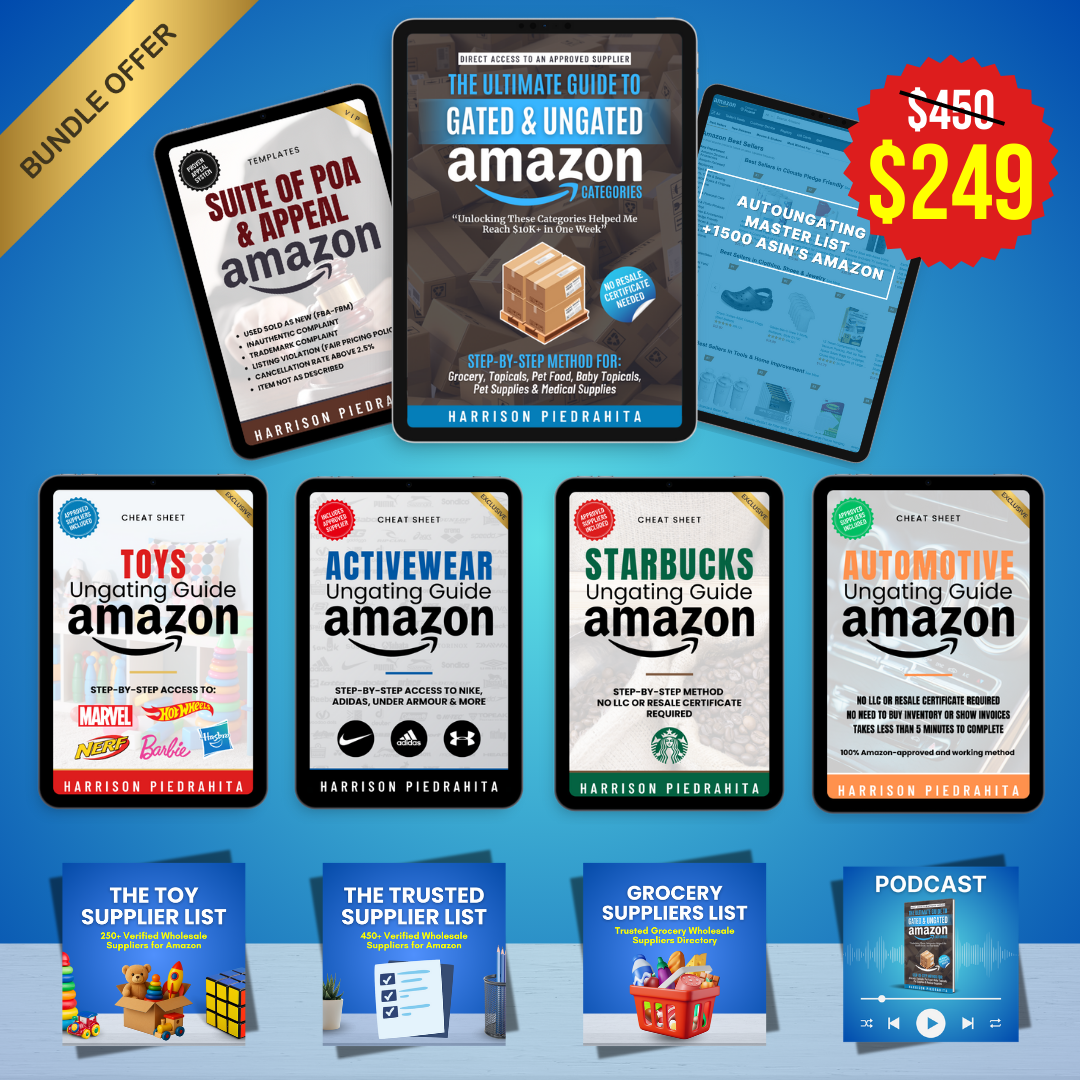 Amazon Ungating Mega Bundle (All-In-One)